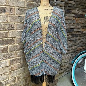 Vibe Sportswear open cardigan size XL